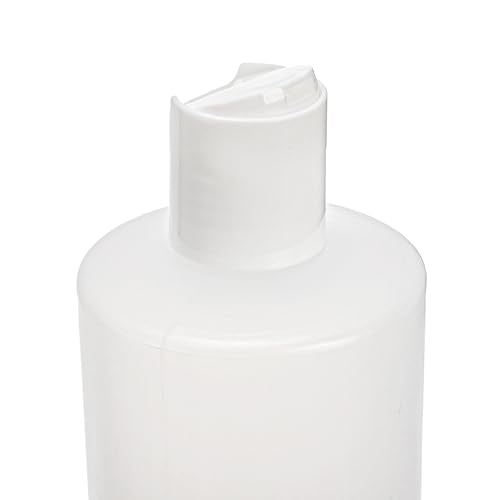 Bekith 12 Pack 16oz Plastic Squeeze Bottle with 24 Caps in 2 Styles, Refillable Plastic Bottles for Shampoo, Lotions, Liquid Body Wash, Sauce, BPA Free