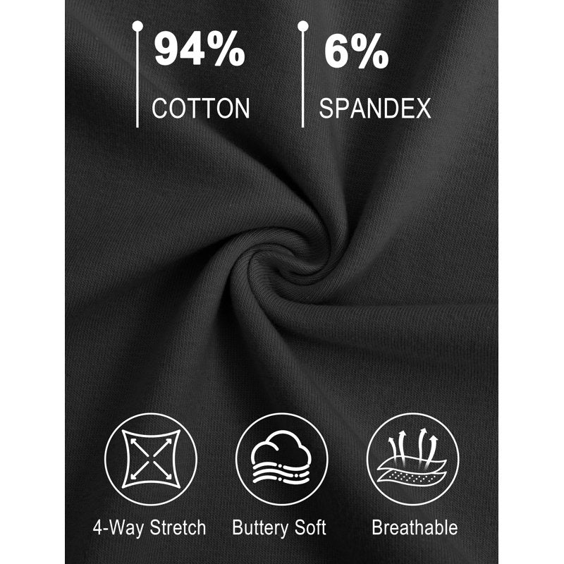 Women's Stretch Knit Lounge & Athletic Pants with Pockets - Casual Workwear
