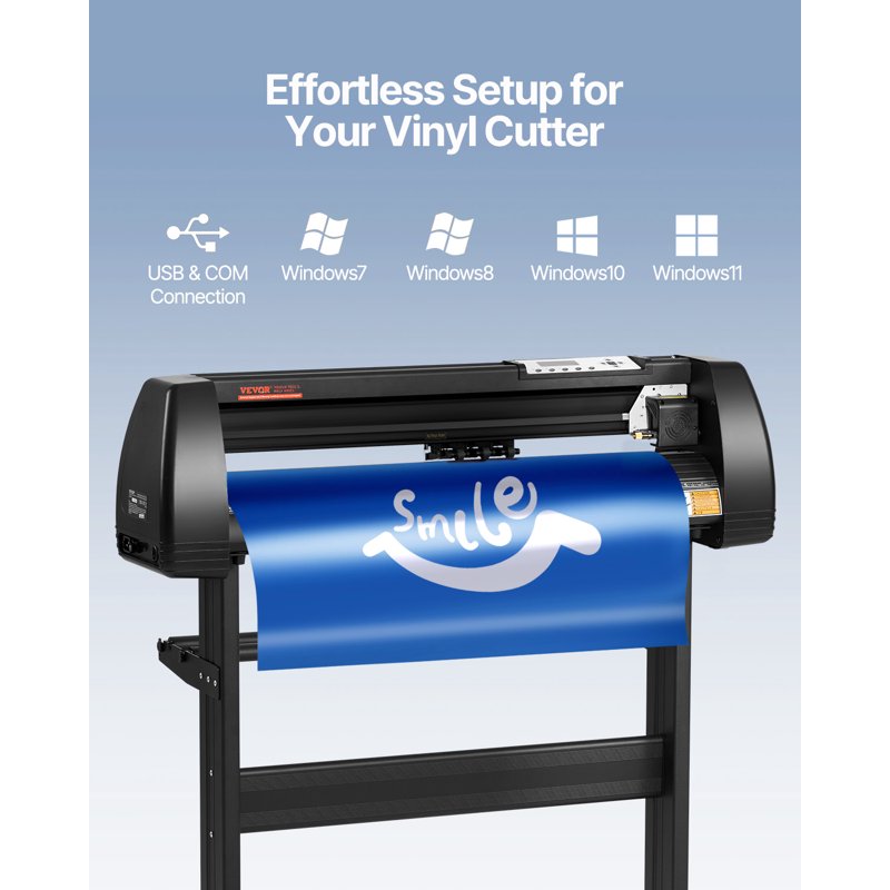 28 Inch Vinyl Cutter Machine with LCD Display & Signmaster Software