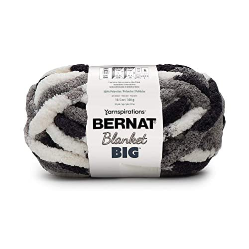 Bernat Blanket Big Jumbo Yarn Pack for Cozy Home Projects 12 Skeins