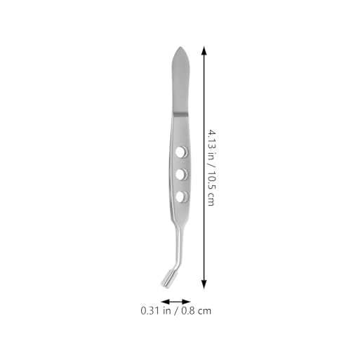 Meibomian Gland Massage Forceps Meibomian Expressor Eyelid Massage Tool Eyelid Forceps Meibomian Gland Expressor Meibomian Gland Forcep Stainless Steel Eyelid Massage Tweezers