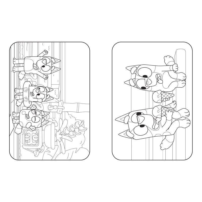 Bluey Coloring Book for Kids - 128 Pages of Favorite Adventures