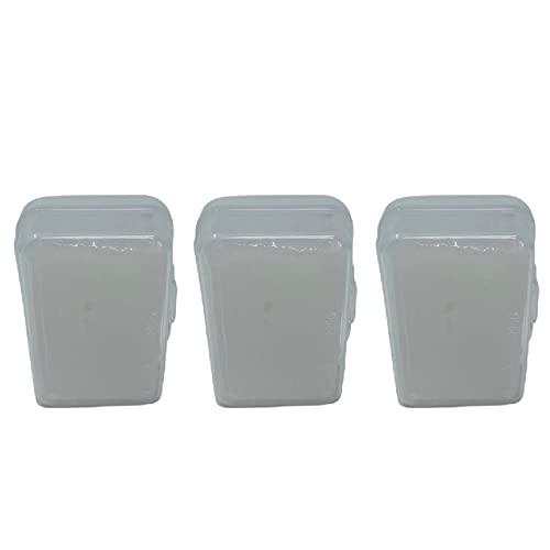 Gents Alum Block in Plastic Case | Upgrade Your Shave - Soothing Aftershave Solution for Shaving Razor Burn Relief - Travel Friendly Durable Plastic Case Included (3.5 Ounces Pack of 3)
