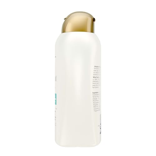 OGX Quenching + Coconut, Curl-Defining Shampoo, Hydrating & Nourishing Curly Hair Shampoo with Coconut Oil, Citrus Oil & Honey, Paraben, Sulfate-Free Surfactants, 13 floz