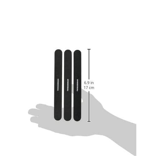 Tweezerman Professional Nail Files, (Pack of 3)