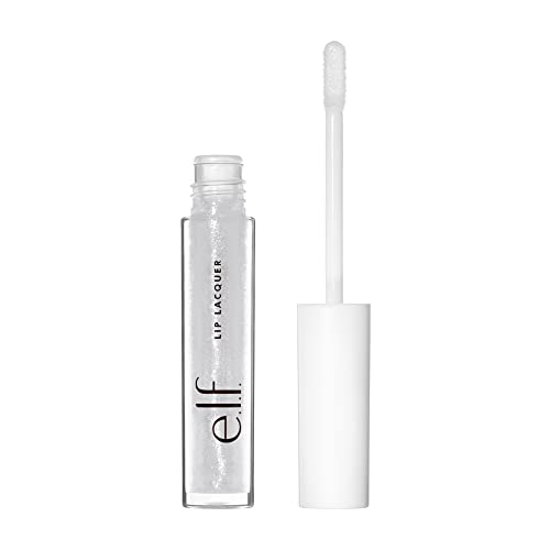e.l.f. Lip Plumping Gloss, 0.09 Fl Oz & Lip Lacquer, 0.08 Fl Oz - Pink Paloma & Bubbles Lip Color Duo