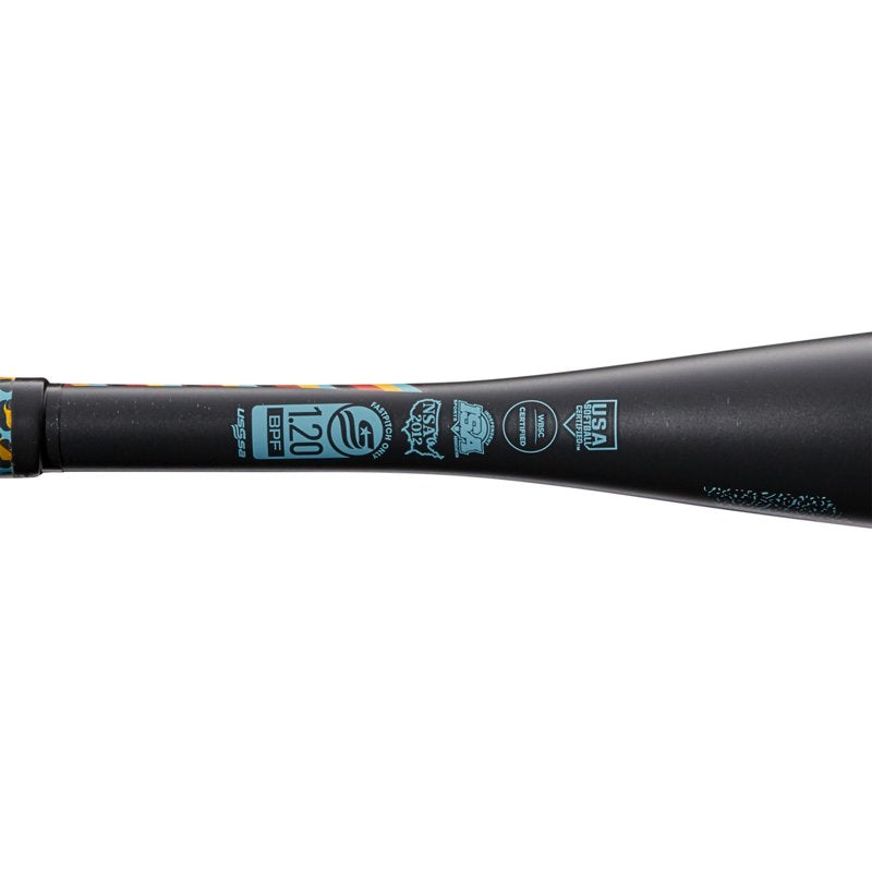 Wilson Louisville Slugger 2022 Diva Fastpitch Bat - 27 Inch, Alloy, Tiger Print