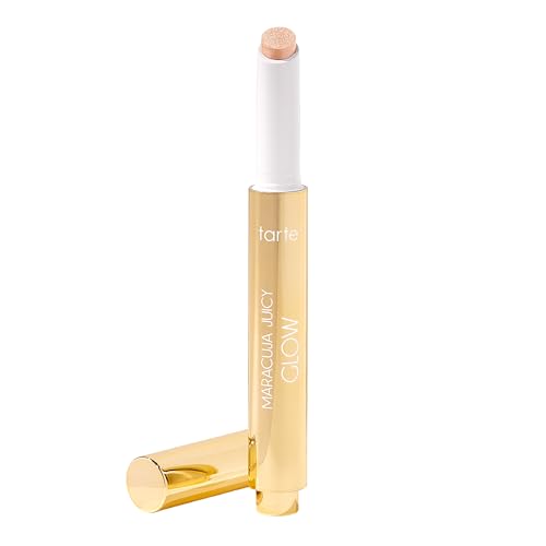 Tarte Maracuja Juicy Glow Highlight ? Highlighter with Vitamin E to Hydrate, Blur appearance for a Smooth Buildable Glow & Luminous Radiant Finish, Vegan & Cruelty Free