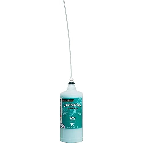 Rubbermaid Commercial Products OneShot Moisturizing Lotion Hand Soap Refill, 800mL, Compatible with RCP's Touchless OneShot Lotion Dispensers, for Restrooms in Offices/Hotels/Restaurants