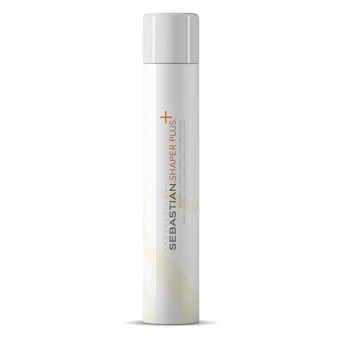 Sebastian Professional Shaper Plus Hairspray | Touchable, Humidity Resistant, Extra Hold | 24 Hour Flexible Styling Control | For All Hair Types