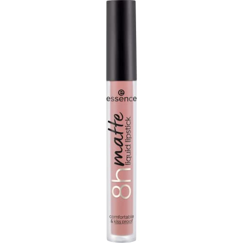essence | 8h Matte Liquid Lipstick | Highly Pigmented with Smudge-proof Matte Finish | Vegan & Cruelty Free (03 Soft Beige)