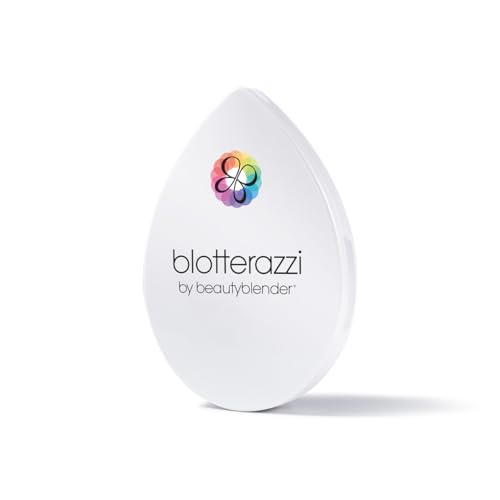 Beautyblender¢ç | Blotterazzi¢ç Original Reusable Makeup Blotting Sponge, Includes Mirrored Compact, Re-Texturize Makeup, Absorb Excess Oil and Shine