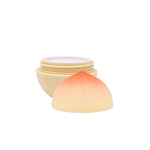 TONYMOLY Mini Peach Lip Balm, Moisturizing & Hydrating Korean Lip Care, Long-Lasting Travel-Friendly Formula with Peach Scent, Giftable Lip Care