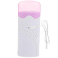 Hemoton Roll on Wax Heater Electric Hair Removal Wax Warmer for Facial Body Use Compact 7.36X2.95X1.65 Inch Safe Depilatory Device Suitable for Women Men