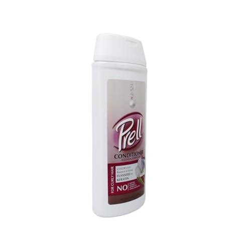 Prell Flaxseed + Keratin Color Safe Conditioner, Bounce & Shine for Curly Hair 13.5 fl.oz
