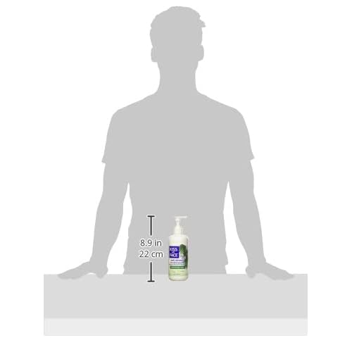Kiss My Face Anti-Stress Woodland Pine & Ginseng Shower Gel - Rejuvenate Your Mood With Ginseng & Woodland Pine - Antioxidant Blend of Olive Oil, Aloe & Vitamin E - 16 fl oz Bottle (Pack of 2)