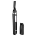 Facial Hair Remover and Eyebrow Trimmer, Rechargeable Hair Removal Women's Electric Shaver Razor for Peach Fuzz Chin Cheek Upper Lip£¨Black£©