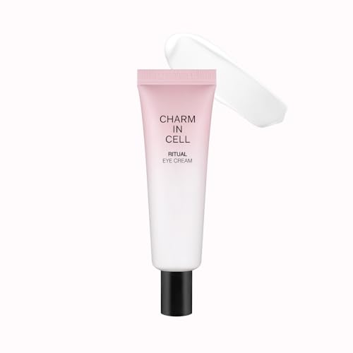 CHARMZONE Charm-in-Cell Ritual Eye Cream, Triple Peptide & Niacinamide for Firming, Hydration & Brightening Care, Rich Yet Non-Greasy, K-Beauty Anti-Aging Eye Moisturizer, 1.01 oz
