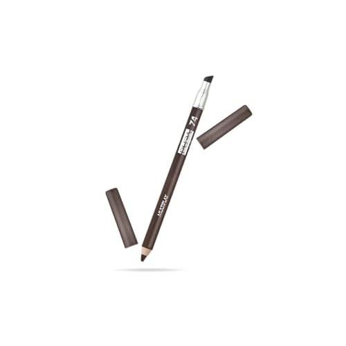 PUPA Milano Multiplay Eye Pencil - Multipurpose Pencil - Suitable For Sensitive Eyes - Soft And Smooth Texture - Paraben Free - Ophthalmologist Tested - Amazing Color - 74 I Love Brownie - 0.04 Oz