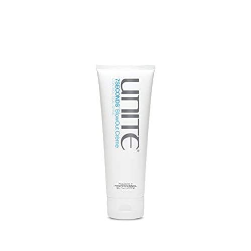 UNITE Hair ? 7SECONDS BlowOut Cr?me ? Lightweight Styling Cream to Extend Blowouts, Control Frizz & Fight Humidity ? UV & Thermal Protection ? 7 Fl Oz