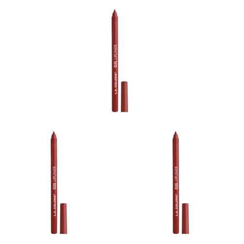 L.A. COLORS Gel Lipliner, Alluring CP680 (Pack of 3)