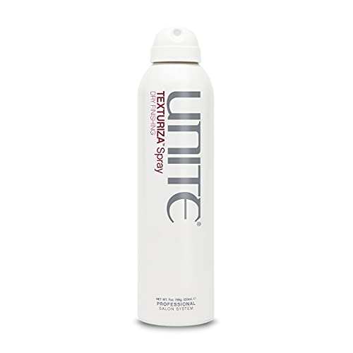 UNITE Hair ? TEXTURIZA Texturizing Spray ? Dry Finishing Spray for Weightless Volume, Texture & Medium Workable Hold ? UV & Thermal Protection ? 7 Oz