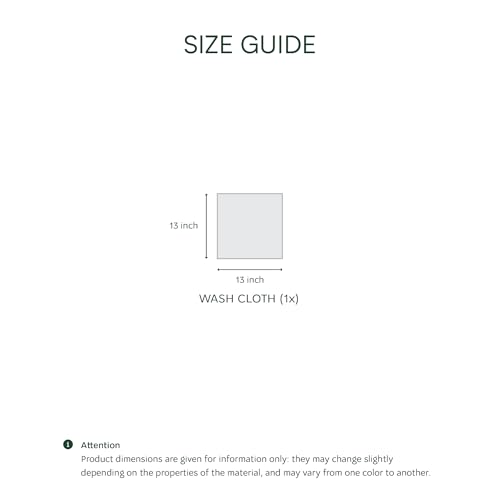 Lacoste Heritage 100% Supima Cotton Wash Cloth, Aloe, 13" x 13" ? Highly Absorbent & Quick Drying, Premium Super Soft Bath Towel, Bathroom Essential, Gift for All Occasions, Machine Washable