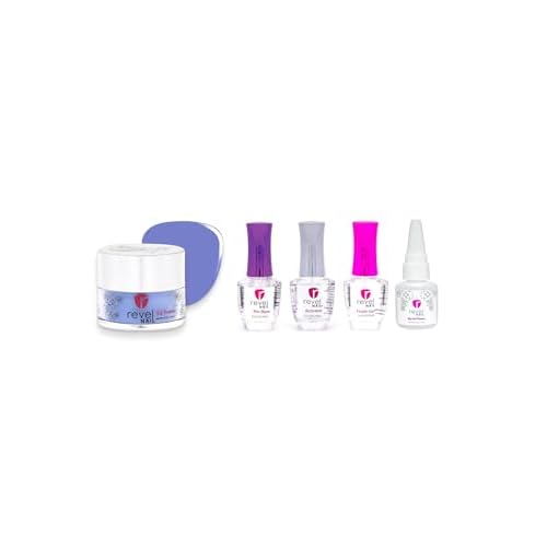 Revel Nail Dip Powder Agave & Dip Powder Liquid Set