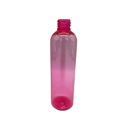 Natural Farms 4 oz Pink Cosmo Plastic Bottles -12 Pack Empty Bottle Refillable - BPA Free - Essential Oils - Aromatherapy | Black Twist Top Cap - Made in the USA