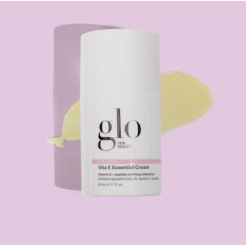 Glo Skin Beauty Vita E Essential Cream - Medium Weight Moisturizer Soothes & Calms Dry, Irritated Skin