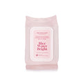 The Face Shop Rice Water Bright Makeup Remover Wipes for Face with Rice Extract, Brightening, Moisturizing, Infused with Cleansing Milk, Vegan Disposable Cleansing Facial Wipes, Korean Skin Care
