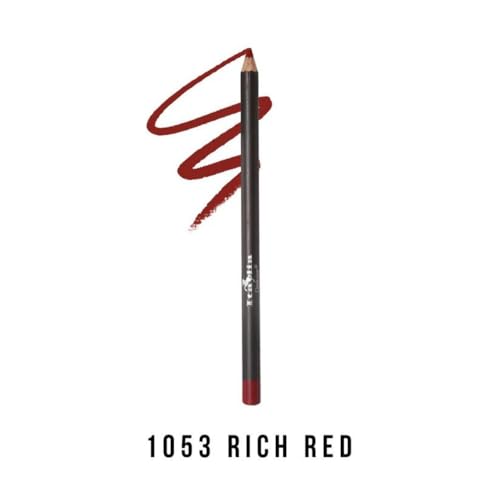 12 pcs, 12 Colors Red Tone Ultra Fine Lip Liner Set, Creamy, Long Lasting, High Pigmented Pencil, Various Shades (Red Tone)
