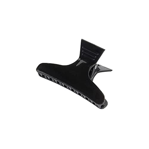 Diane Large Butterfly Clamps Pack of 12 Hair Clips for Women and Girls 3.25 inch Black and White D13