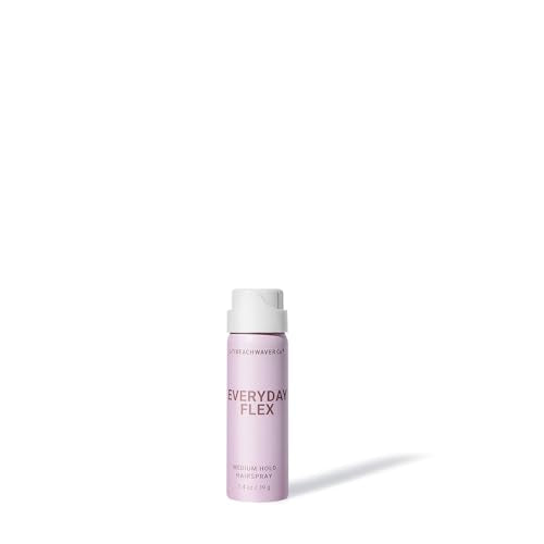 The Beachwaver Co. Everyday Flex Medium-Hold Hairspray - Travel Size (1.4 Oz) | NEW! Flexible, Long-Lasting, Medium Hold - Reduces Frizz & Adds Shine | Brazilian Berry Fragrance