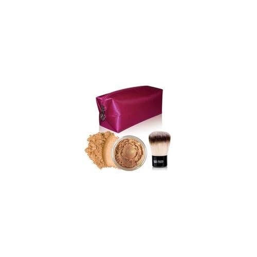 Bellaterra Cosmetics Italian Kabuki Brush for Travel and Compact Use, Soft Synthetic Bristles, Vegan & Cruelty-Free, Short Handle for Easy Grip, For Powder, Foundation, Blush, and Bronzer Application