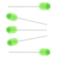 (250 PCS) JIESI Sterile Sponge Mouth Swabs(Green£©