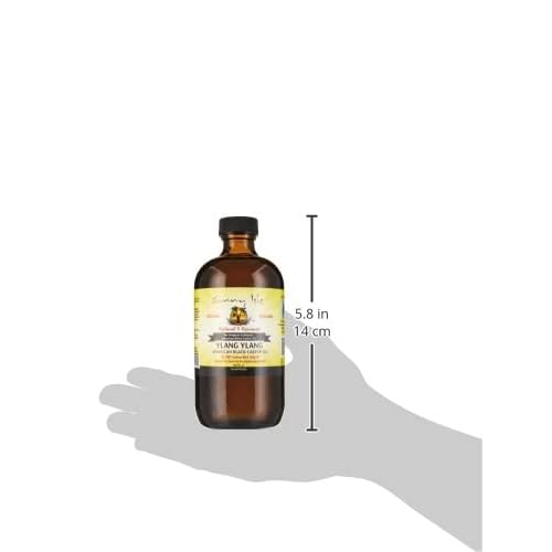 Sunny Isle Ylang Ylang Jamaican Black Castor Oil - Moisturizing Hair, Scalp & Skin Care - 8 oz