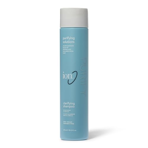 ion Clarifying Shampoo, Removes BuildUp and Residue, Vegan, Safe for ChemicallyTreated Hair