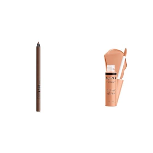NYX Rebel Kind Lip Liner & Fortune Cookie Butter Gloss Makeup Bundle