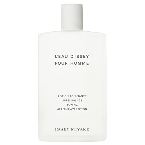 Issey Miyake L'Eau d'Issey Pour Homme After-Shave Lotion for Men - Refreshing Lotion - Softens Skin - With Notes of Yuzu, Nutmeg & Sandalwood - 3.3 oz