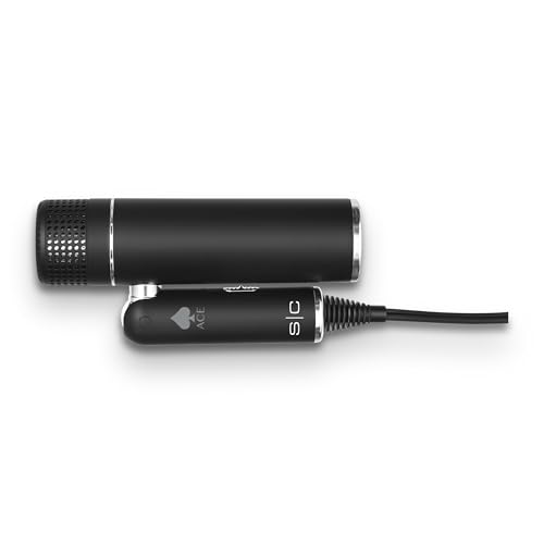StyleCraft Ace Foldable Lightweight Hair Dryer with Powerful Motor with Diffuser and Concentrator Nozzle