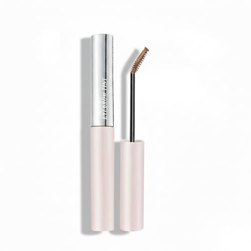 Tinted Eyebrow Gel, Eyebrow Mascara with Ultra-Fine Adjustable Angle Eyebrow Tint Brush, Waterproof Long-Lasting Tinted Brow Gel Eyebrow Stain for Natural Eyebrow Dye,01 Light Brown