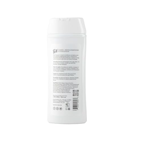 Prell Flaxseed + Keratin Color Safe Conditioner, Bounce & Shine for Curly Hair 13.5 fl.oz