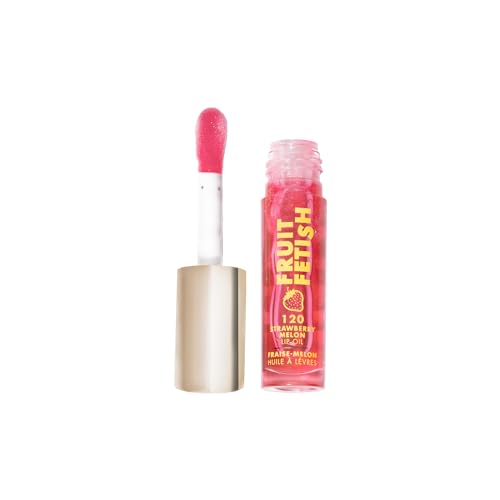 Milani Lip Oil with Vitamin E for Instant Hydration, Fruit Extract Infused Lip Treatment and Moisturizing Lip Gloss - Strawberry Melon