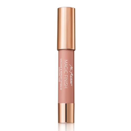 M. Asam MAGIC FINISH Volume & Repair Lip Balm Caramel-Kiss (0.11 oz) - Lip balm for delicate shine & more volume with plumping & nourishing vitamin E & shea butter