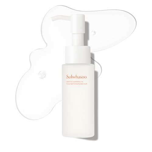 Sulwhasoo Gentle Cleansing Oil ? Daily Oil Cleanser with Korean Herbal Ingredients for Face | Removes Waterproof Makeup & SPF, Softens & Nourishes Skin | Hydrating Double Cleansing, Korean Skincare