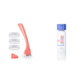 Billie Razors for Women Shave Kit with 4 x 5-Blade Razor Refills + Magnetic Holder + Whipped Shave Cream - Lavender & Bergamot Scent - 6.5 fl oz