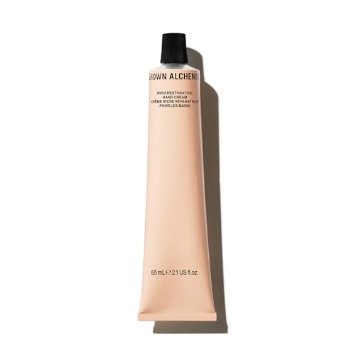 Grown Alchemist Rich Restorative Hand Cream for Dry Skin ? Deep Hydration Hand Lotion for Women & Men with Argan, Rosehip & Sea Buckthorn Oils- Moisturizing, Non-Greasy & Vegan, 65mL