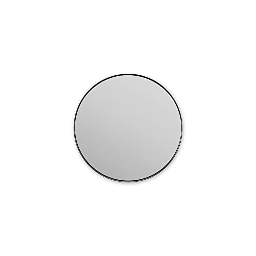 Brabantia Mindset Bathroom Mirror, 5X Zoom, Magnetic Holder (Mineral Infinite Gray) Wall Mounted Removable Shaving, Makeup Vanity Mirror