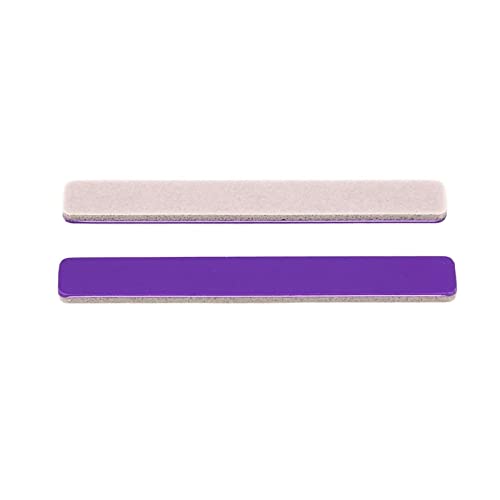 Soft Touch Baby Sand Turtle Nail File Block, Purple 220 Grit Super Fine, 5 ¨ù Inch - 25 Piece